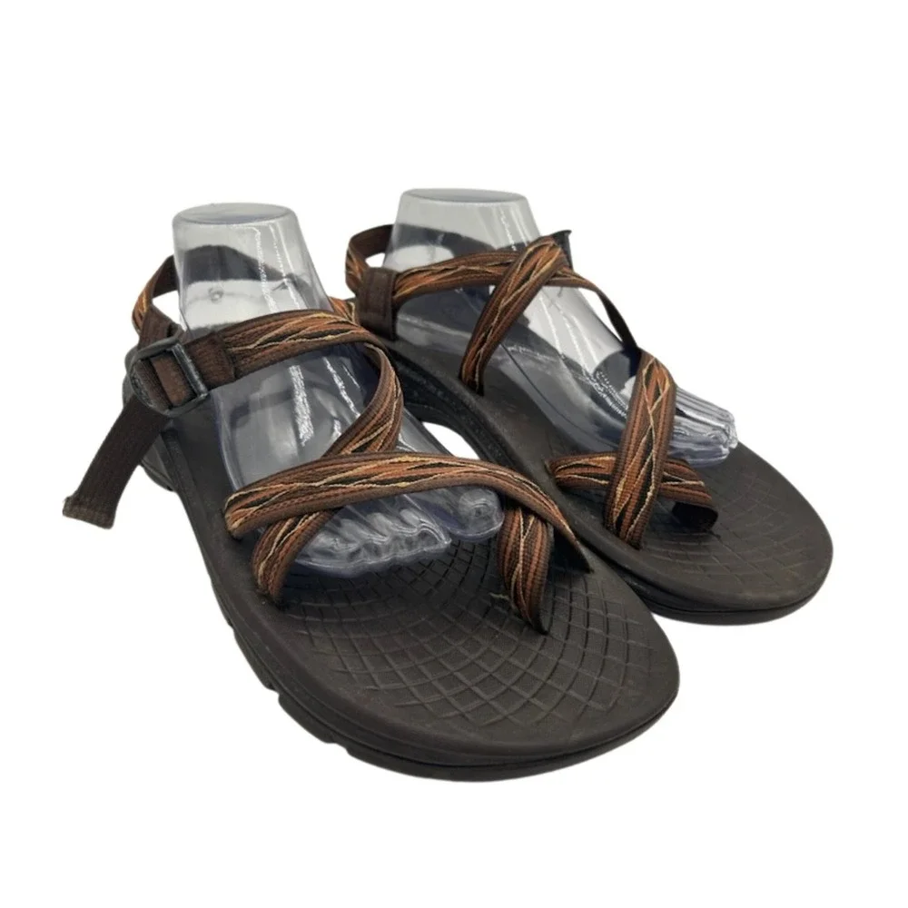 Chaco Z Cloud 2 Sandals Men's Size 12 Brown Sport Hiking Toe Loop Shoes